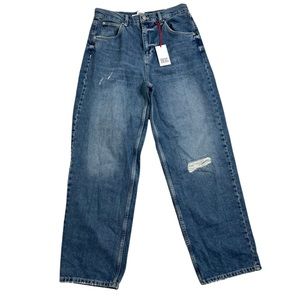 BDG Urban Outfitters Distressed Mid Rise Relaxed Fit Boyfriend Jeans W30 L32